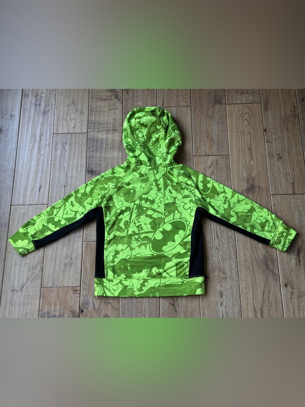 Batman Pullover Hoodie Sweatshirt size XS 4/5 - Picture 6 of 10